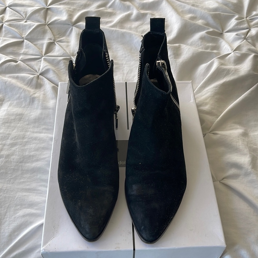 Dolce Vita black booties. Size 8 lightly used.